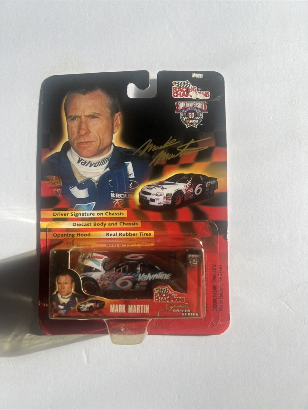 Racing Champions 50th Anniversary Signature Series Mark Martin #6 Valvoline